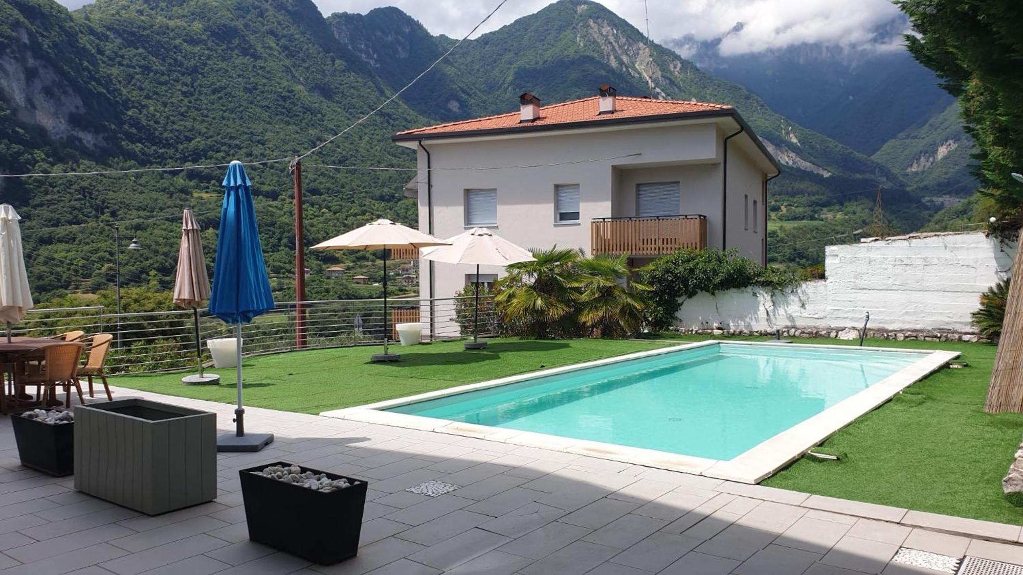 Infinity View Garda Lake Tenno Bagian luar foto